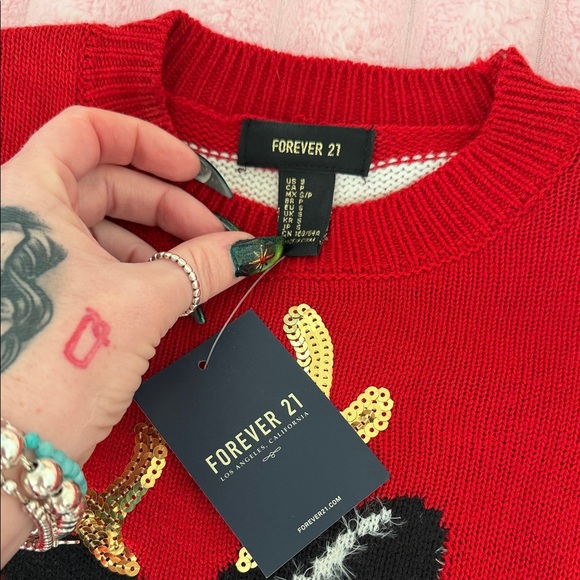 Forever 21 Reindeer Dog Sweater - Picture 4 of 6